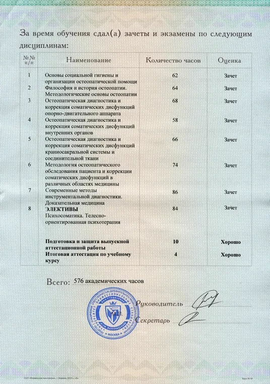 Диплом врача Суслов Владимир Анатольевич